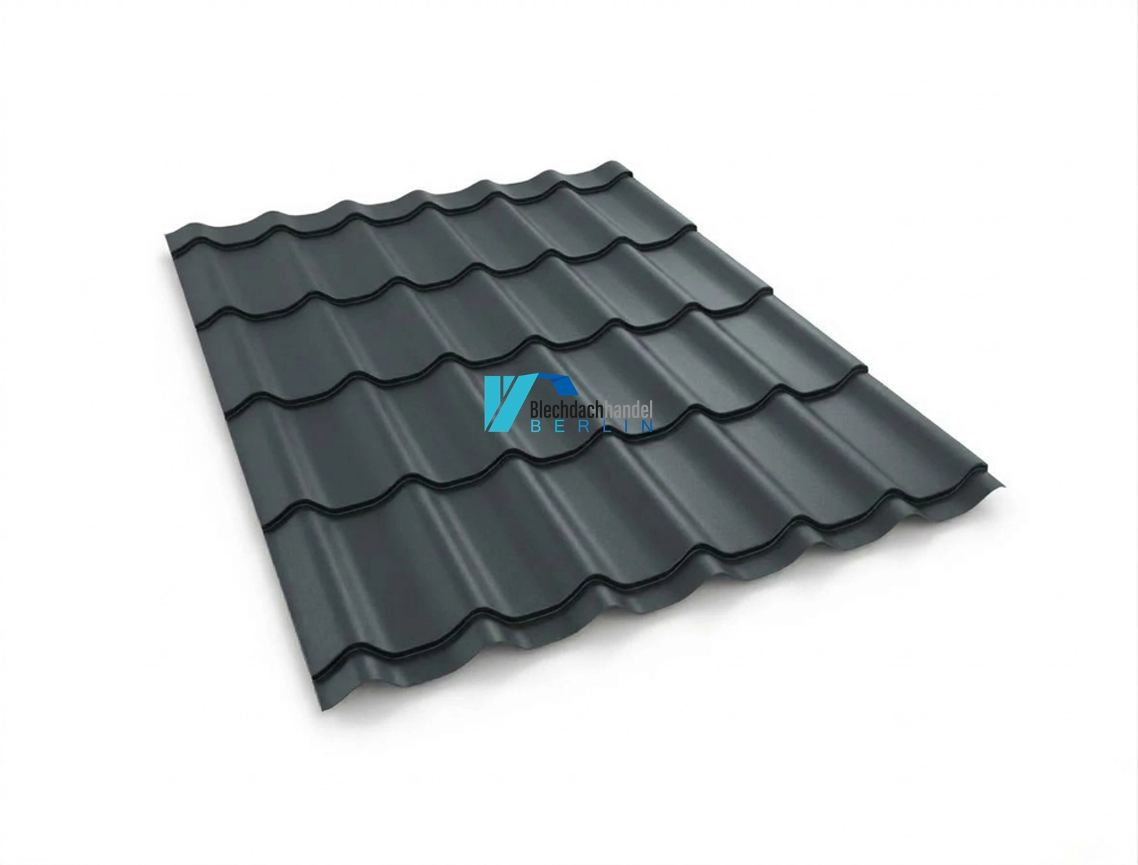 BDP Blechdachpfanne RAL 7016 - anthrazit – 0,5mm matt 35µm Polyester ohne Vlies kaufen