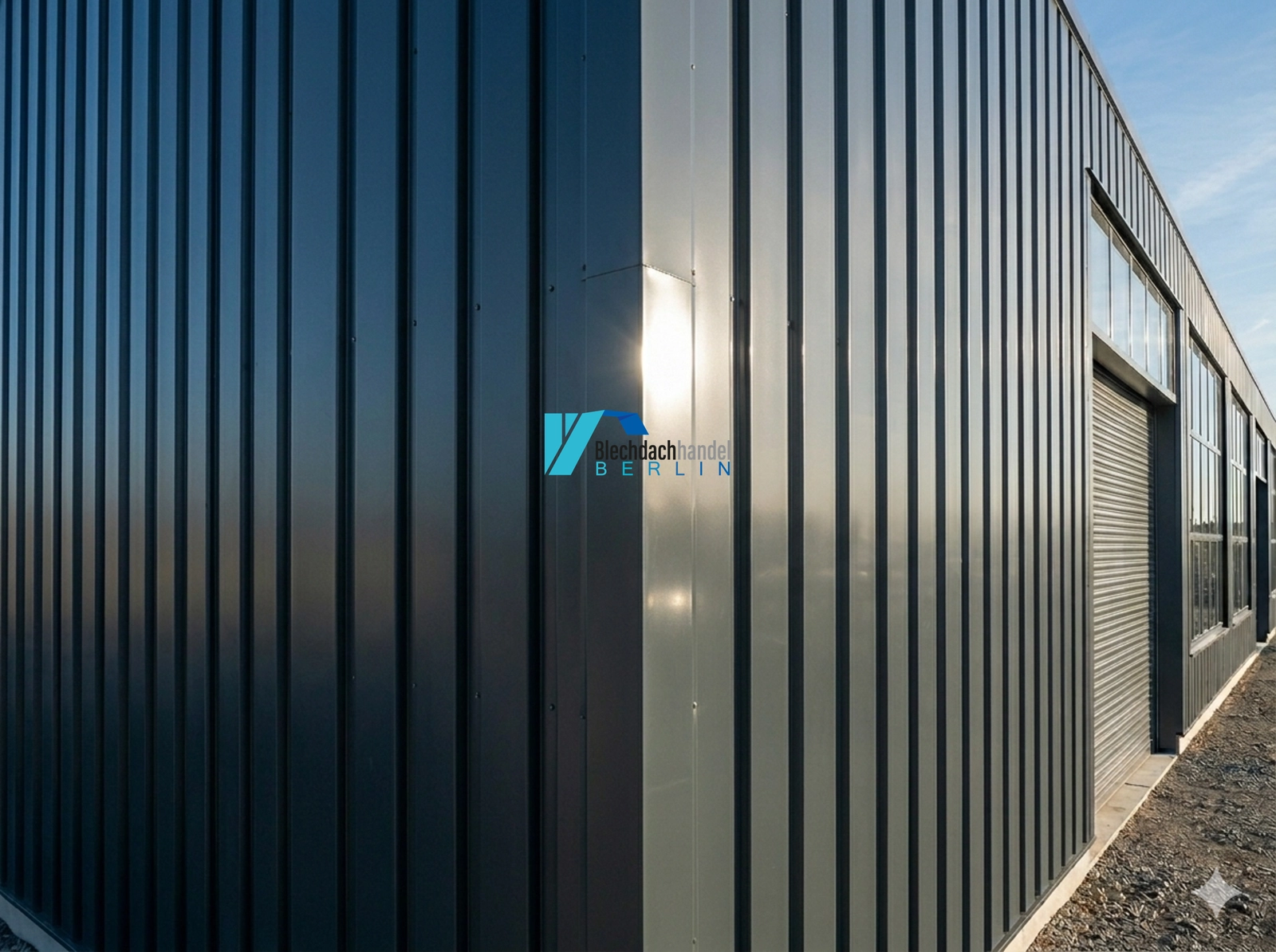 Außenecke RAL 7016 - anthrazit – 0,5mm glänzend 25 µm Polyester — Detailansicht