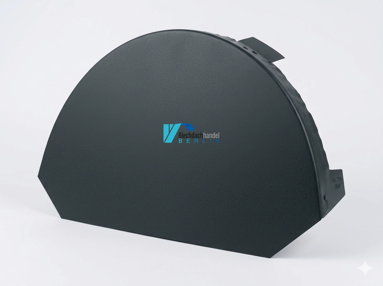 Tonnenfirst-Endkappe