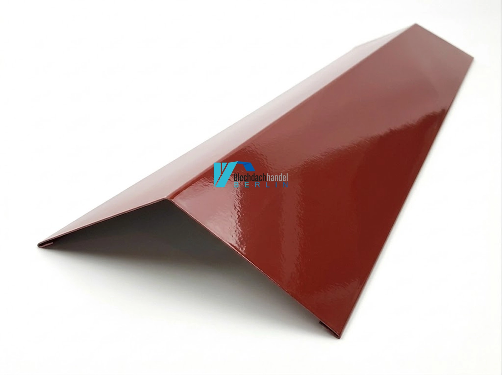 Firsthaube RAL 3009 - oxidrot – 0,5mm glänzend 25 µm Polyester