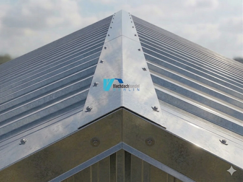 Firsthaube Aluzink – 0,5mm — Ansicht 2