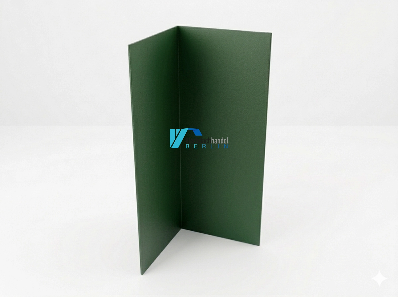 Innenecke RAL 6020 Chromoxidgrün – 0,5mm matt 35µm Polyester