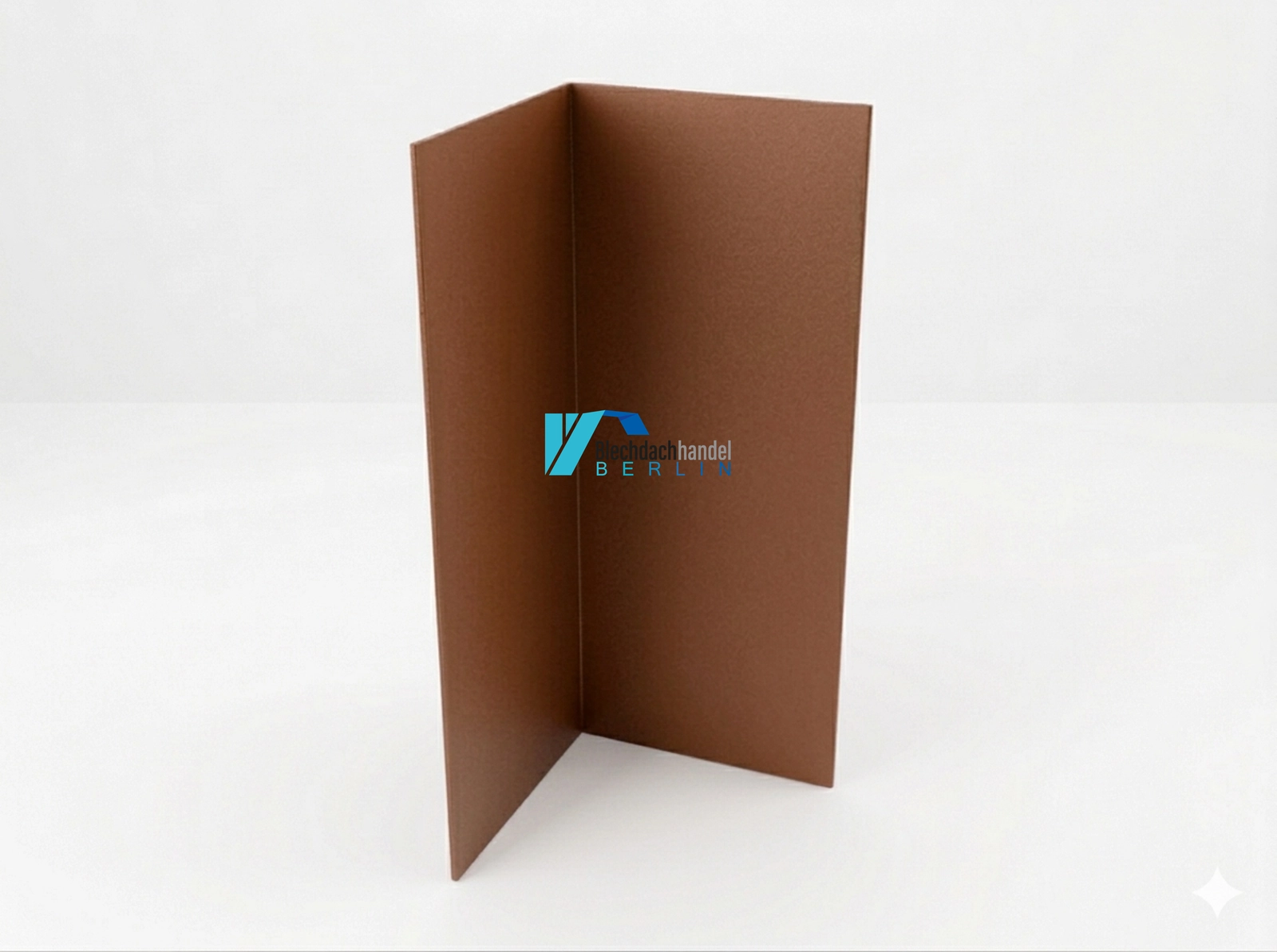 Innenecke RAL 8004 Ziegelrot – 0,5mm matt 35µm Polyester