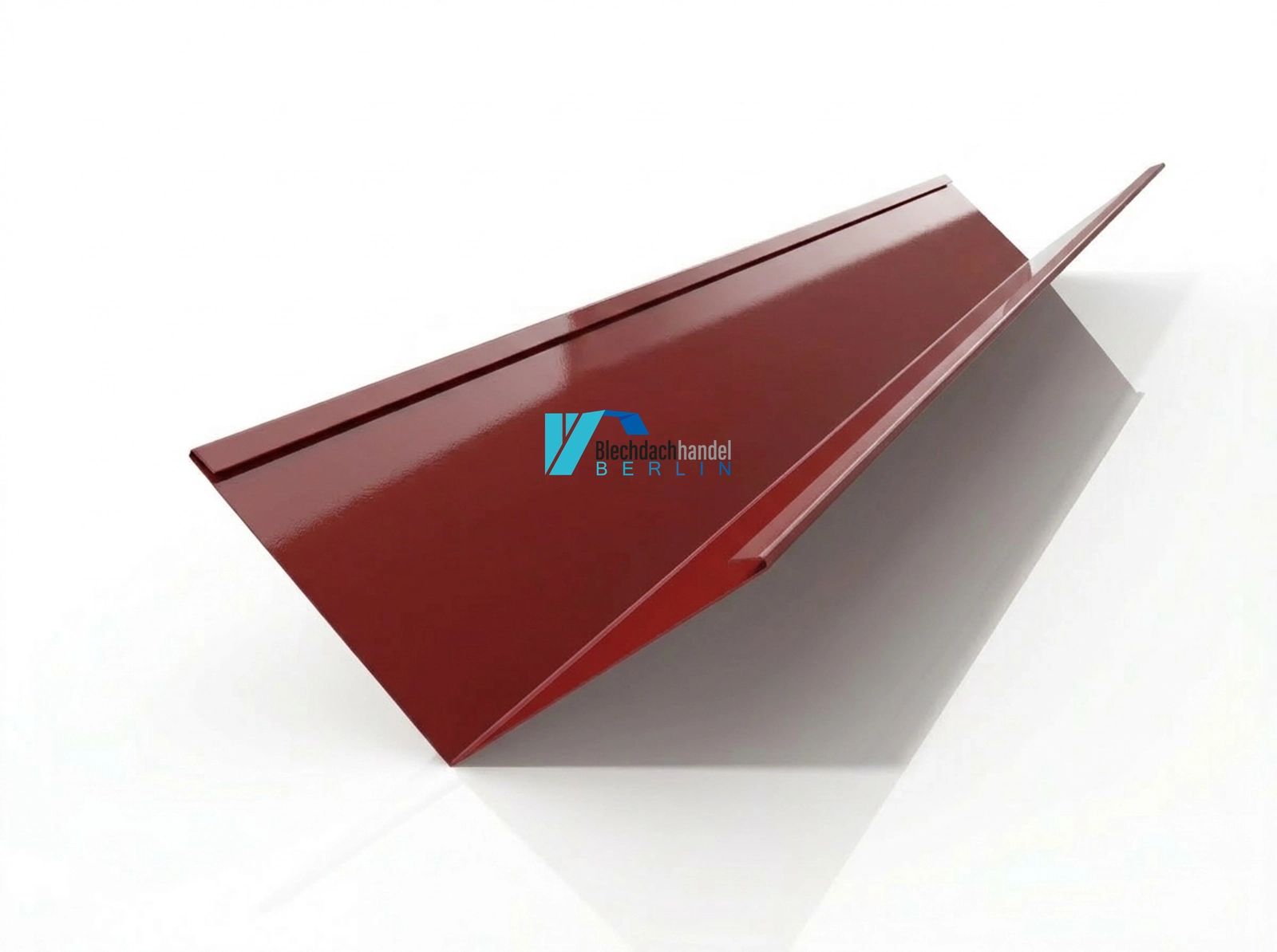 Kehlblech RAL 3009 - oxidrot – 0,5mm glänzend 25 µm Polyester