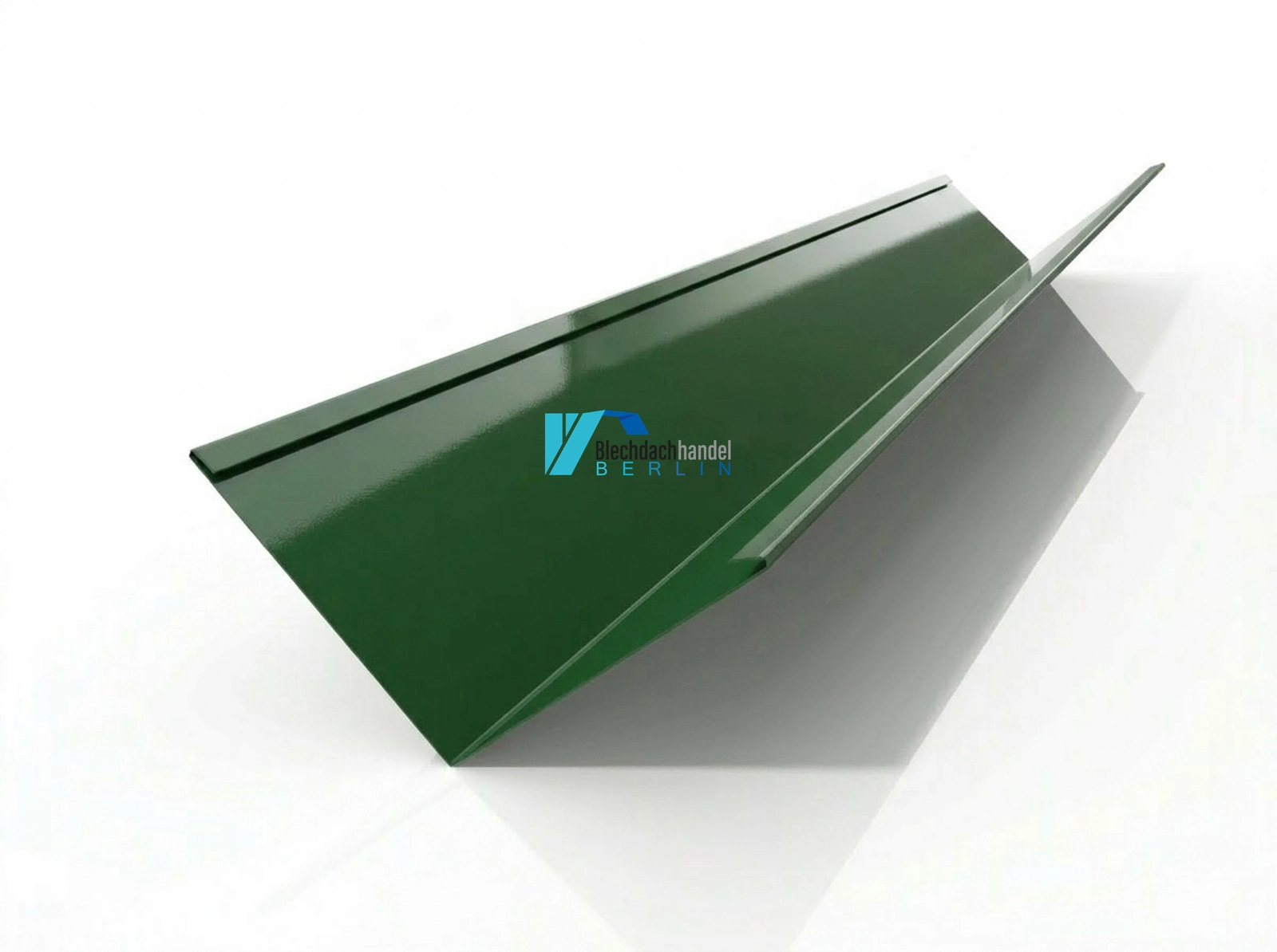 Kehlblech RAL 6020 Chromoxidgrün – 0,5mm glänzend 25 µm Polyester