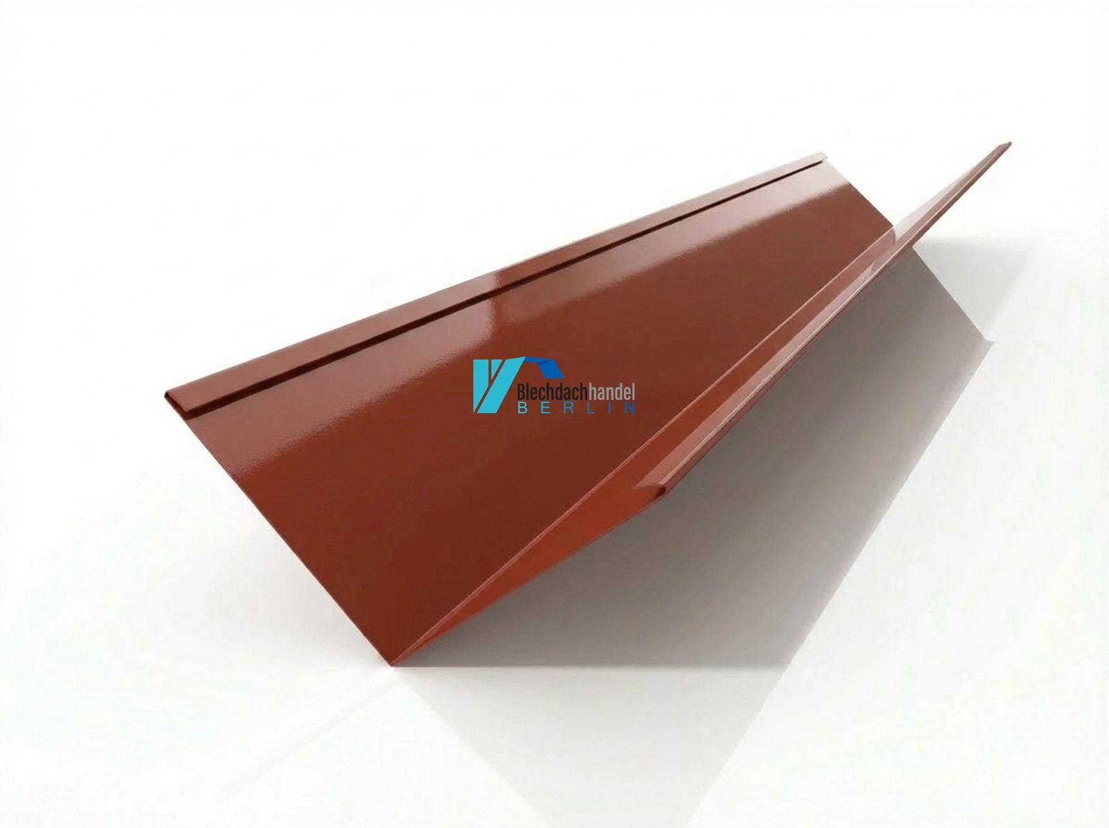 Kehlblech RAL 8004 Ziegelrot – 0,5mm glänzend 25 µm Polyester