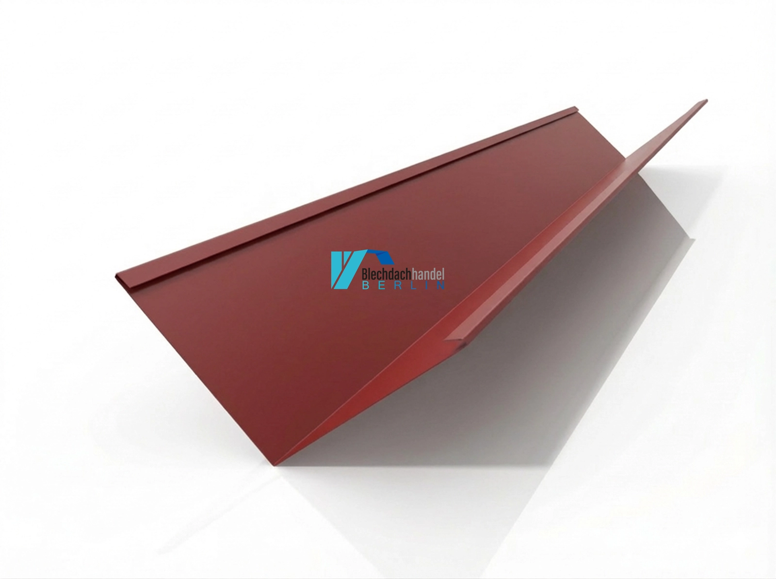 Kehlblech RAL 3009 - oxidrot – 0,5mm matt 35µm Polyester