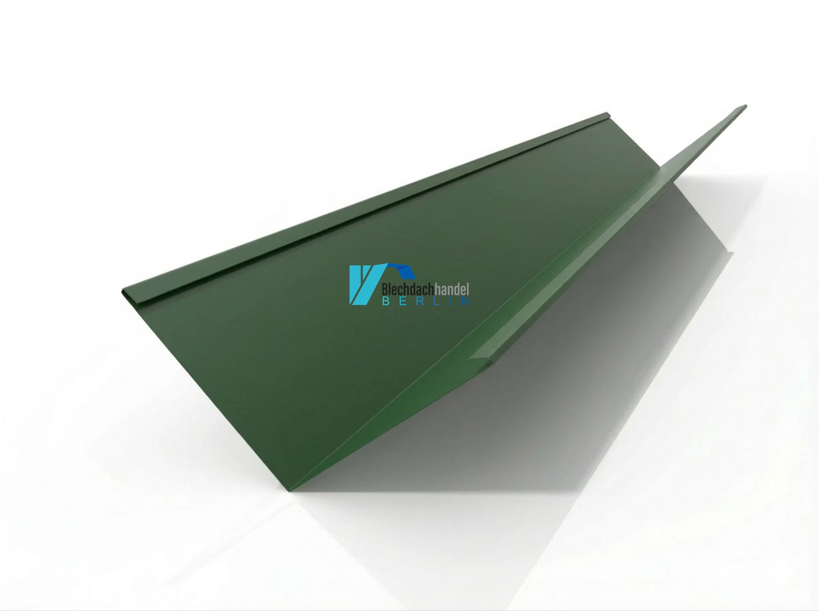 Kehlblech RAL 6020 Chromoxidgrün – 0,5mm matt 35µm Polyester