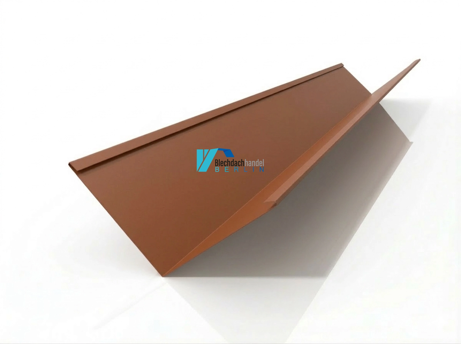 Kehlblech RAL 8004 Ziegelrot – 0,5mm matt 35µm Polyester