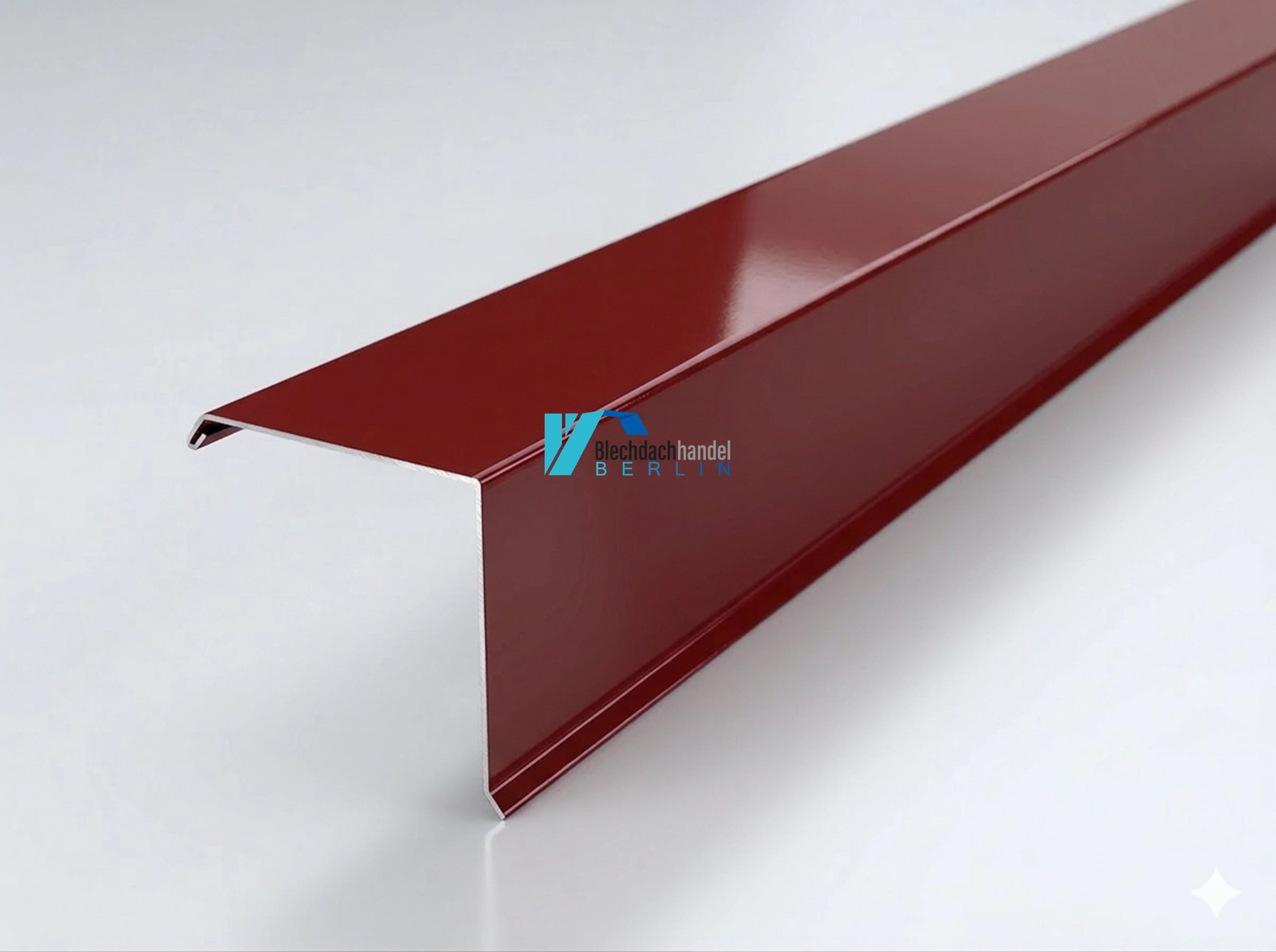 Ortgangblech RAL 3009 - oxidrot – 0,5mm glänzend 25 µm Polyester kaufen
