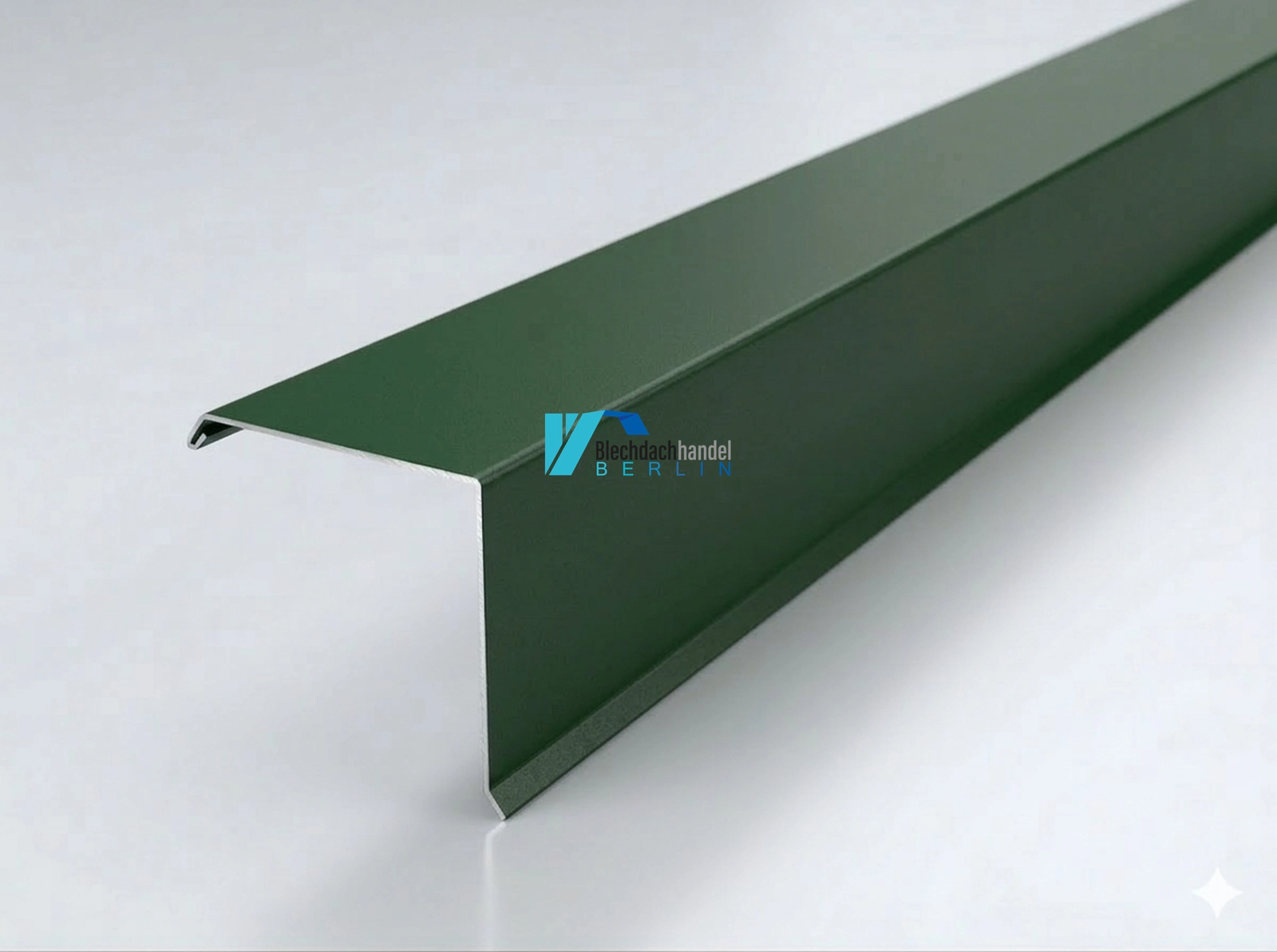 Ortgangblech RAL 6020 Chromoxidgrün – 0,5mm matt 35µm Polyester kaufen