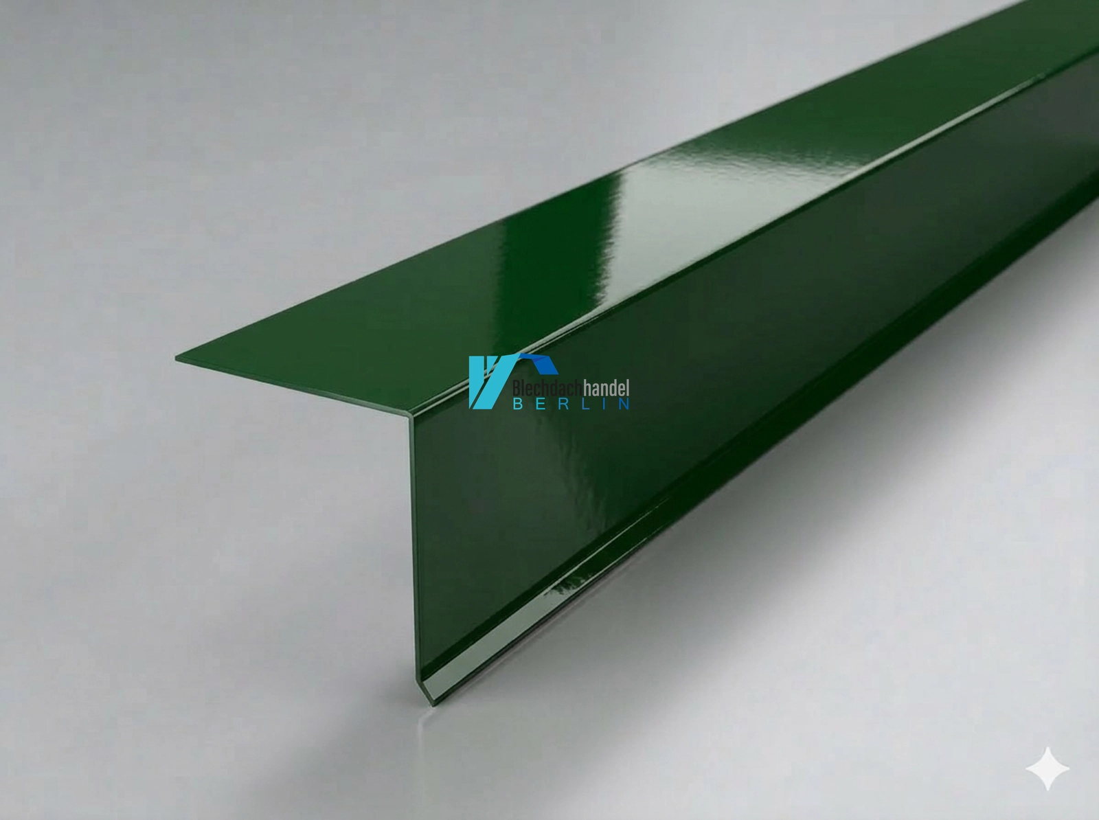 Pultabschlussblech RAL 6020 Chromoxidgrün – 0,5mm glänzend 25 µm Polyester