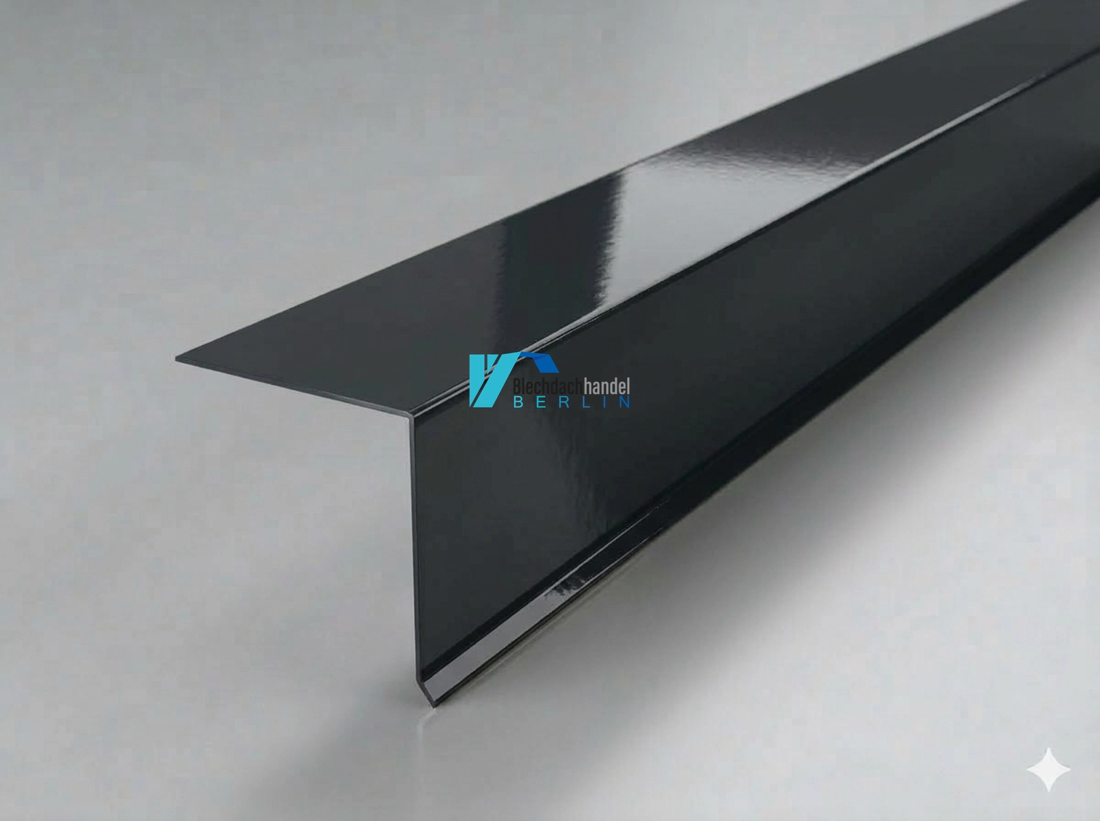 Pultabschlussblech RAL 7016 - anthrazit – 0,5mm glänzend 25 µm Polyester