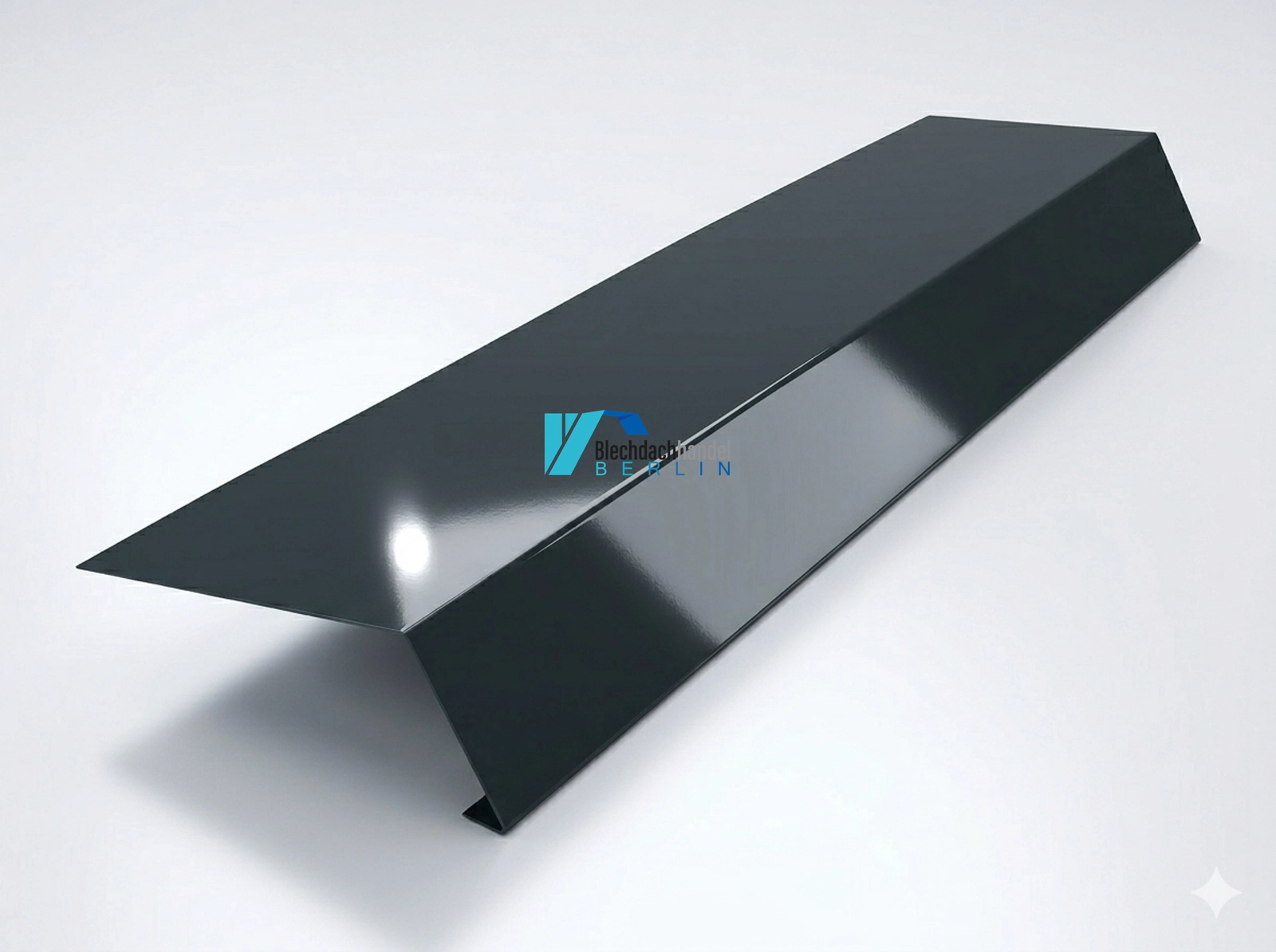 Traufblech RAL 7016 - anthrazit – 0,5mm glänzend 25 µm Polyester