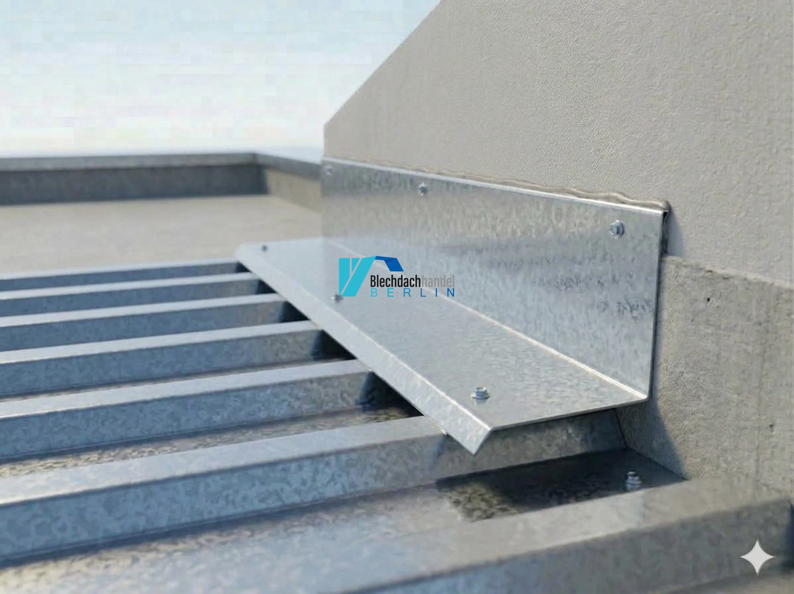 Wandanschluss Aluzink – 0,5mm — Ansicht 2