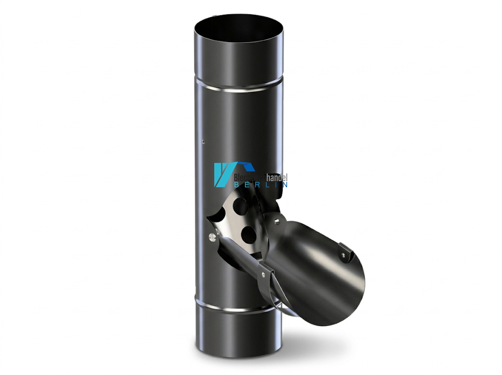 Regenwasserklappe NW 100 Anthrazit – verzinkt, Polyesterlack beschichtet kaufen