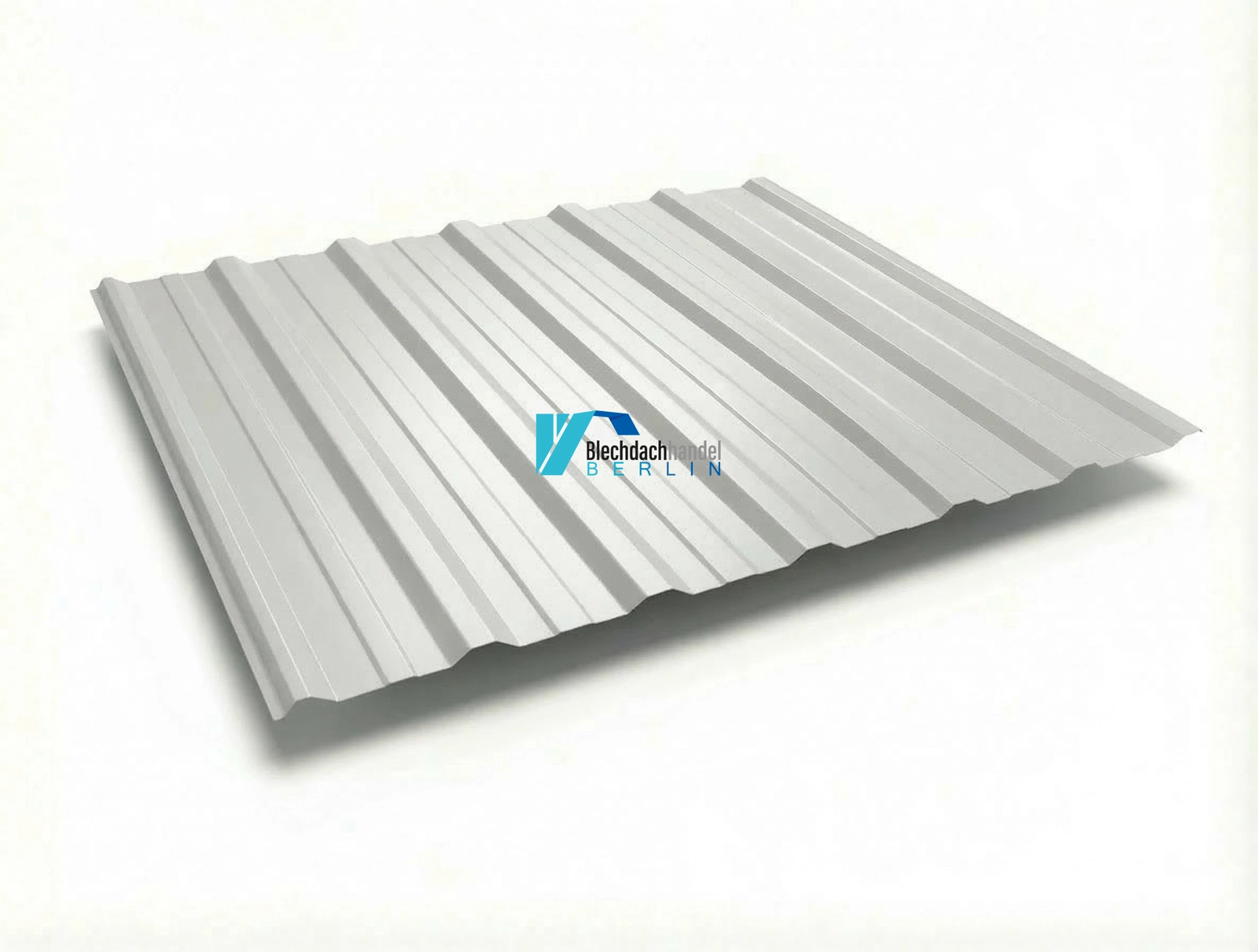 T18+ Dachblech RAL 9006 - Weißaluminium – 0,65mm glänzend 25 µm Polyester ohne Vlies 2. Wahl AKTION kaufen