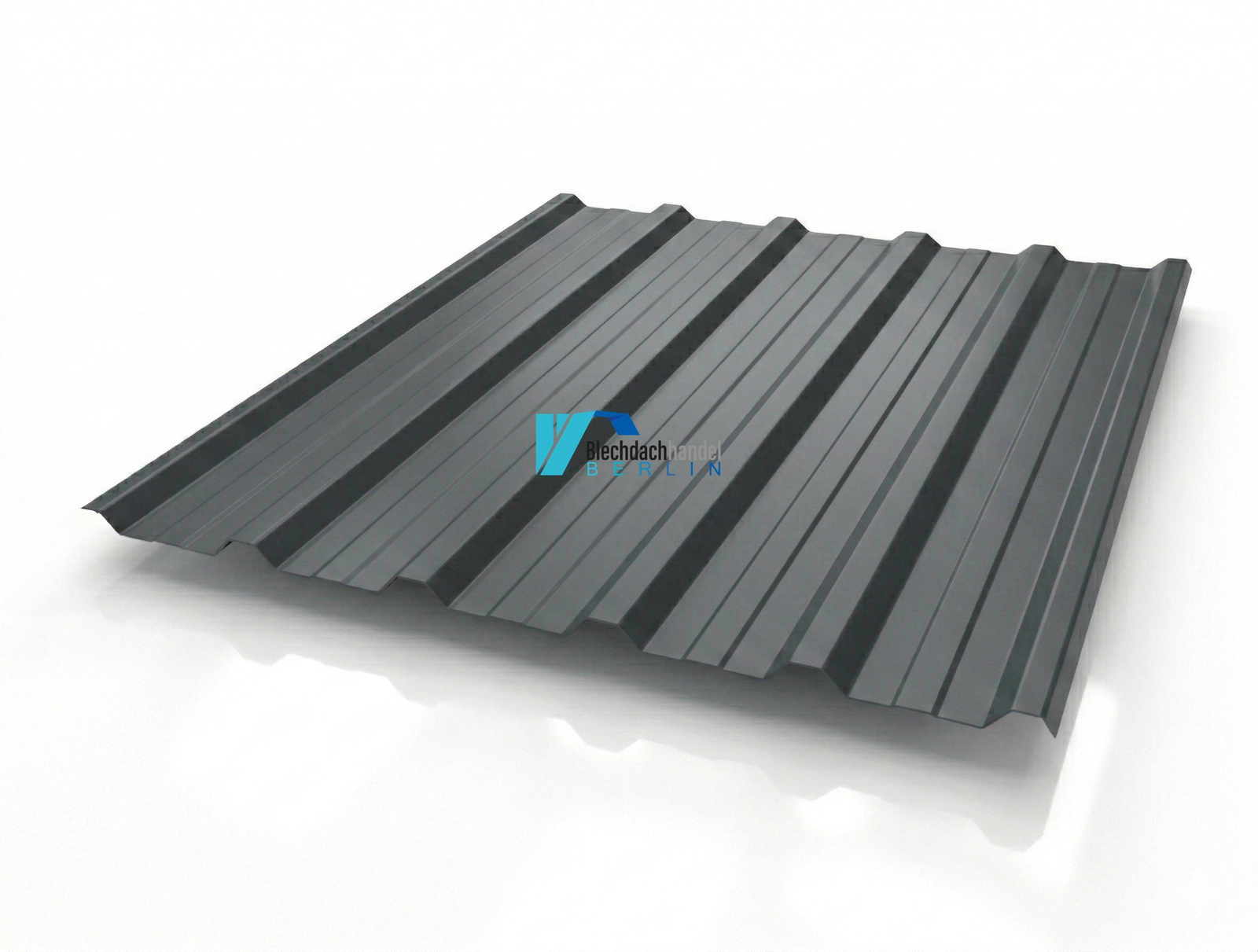 T35+ Trapezblech RAL 7016 - anthrazit – 0,5mm glänzend 25 µm Polyester mit Vlies — Produktbild