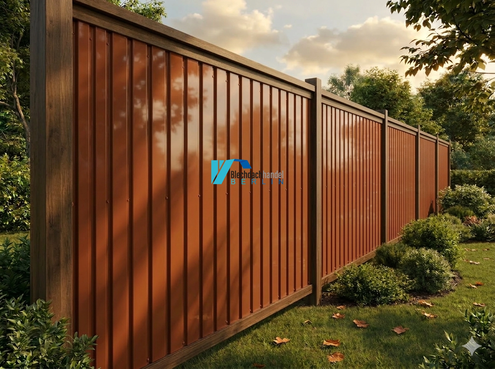 T6 Fassadenblech RAL 8004 Ziegelrot – 0,5mm glänzend 25 µm Polyester — Ansicht 4