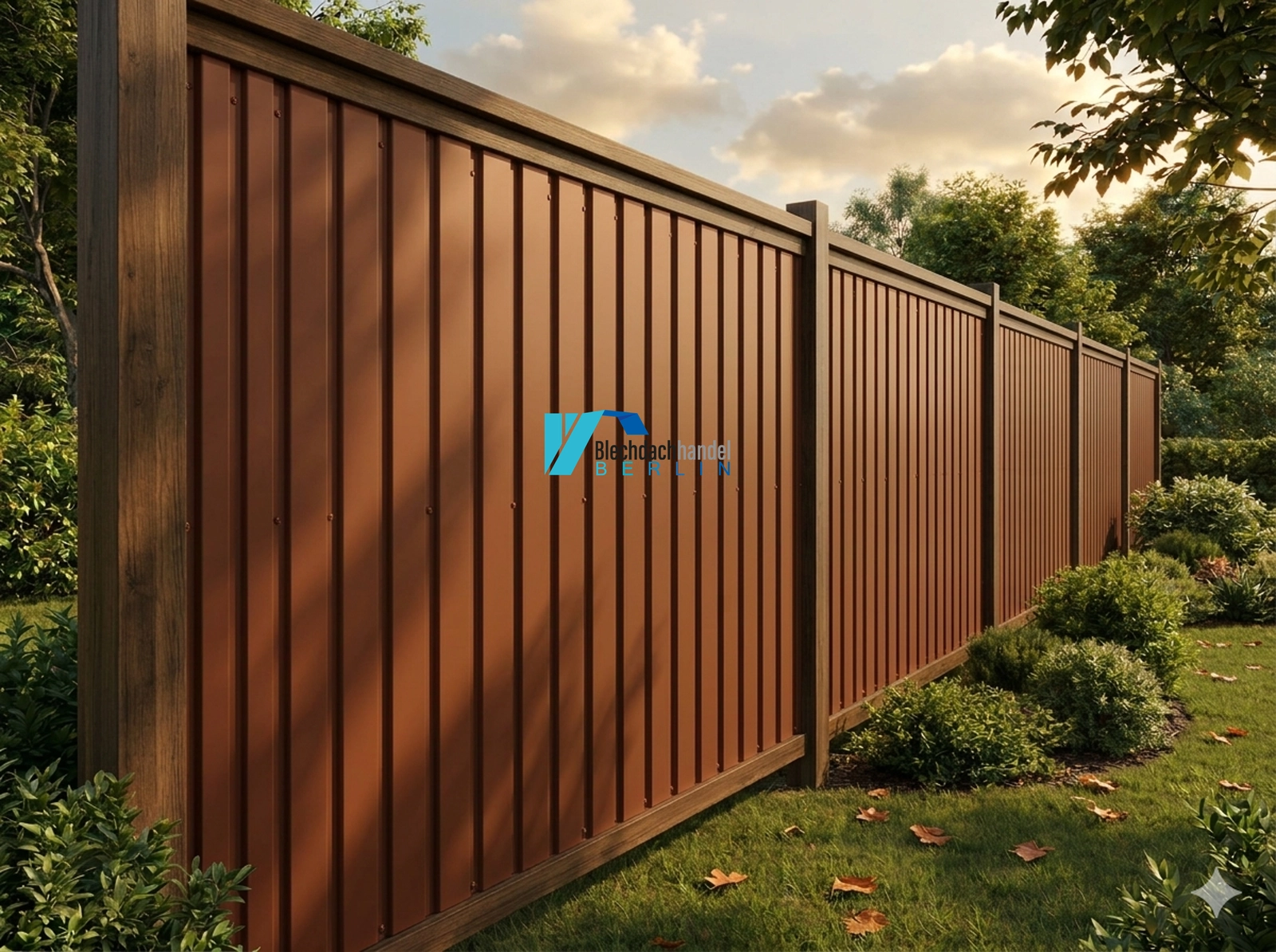 T6 Fassadenblech RAL 8004 Ziegelrot – 0,5mm matt 35µm Polyester — Ansicht 4